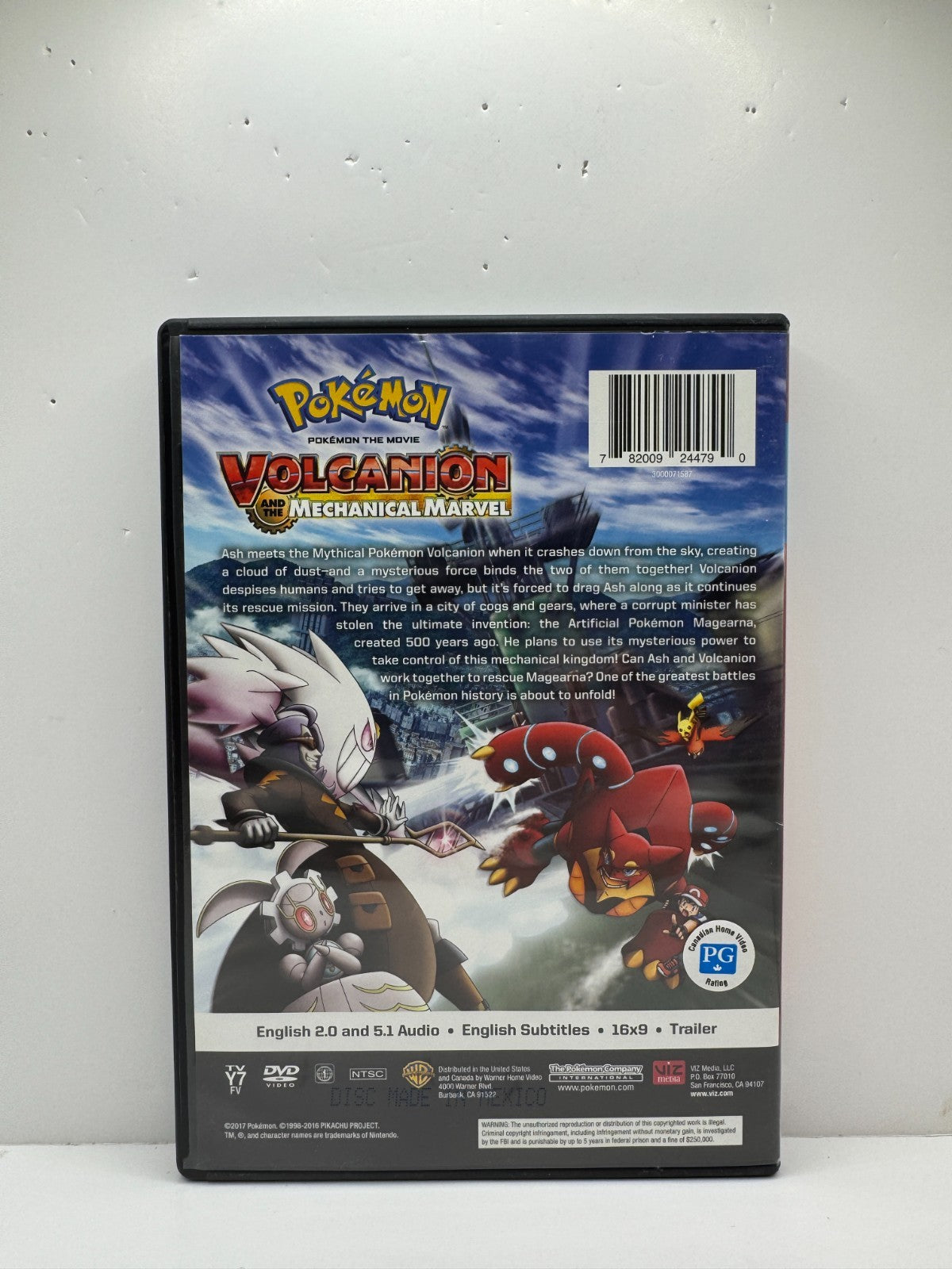 Pokemon Volcanion & the Mechanical Marvel (DVD) Pokemon Animation