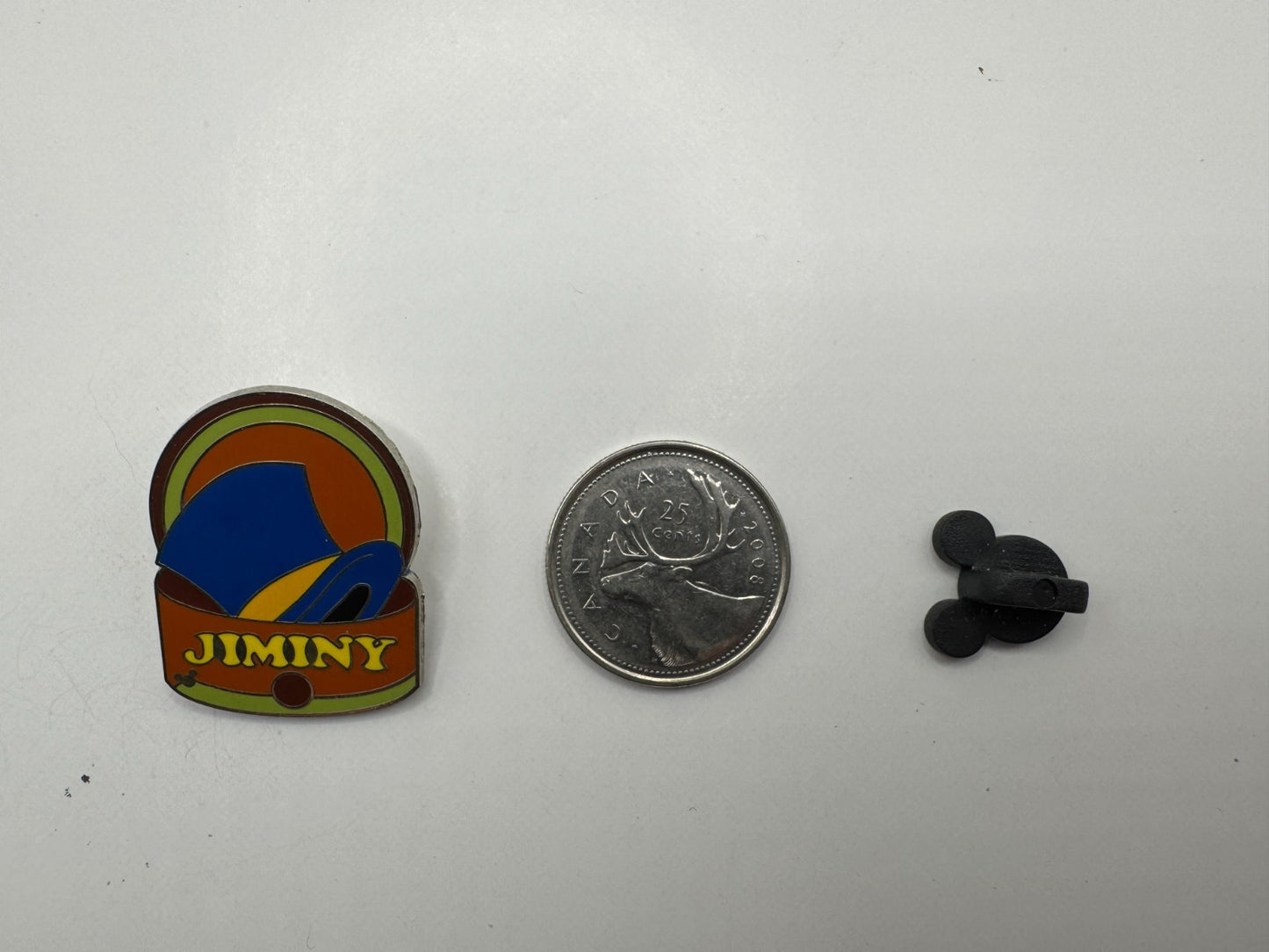 DLR Disney Hats Jiminy Cricket Cast Lanyard Hidden Mickey Trading Pin DC1S3