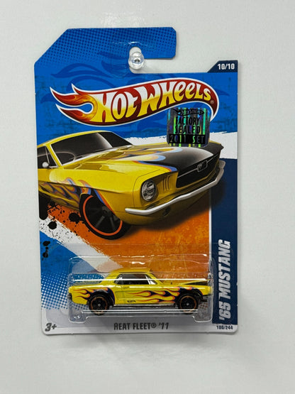 Hot Wheels Heat Fleet 1965 Ford Mustang 1:64 Diecast Factory Sealed