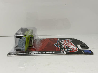 Hot Wheels Garage 1970 Dodge Power Wagon 1:64 Diecast Real Riders