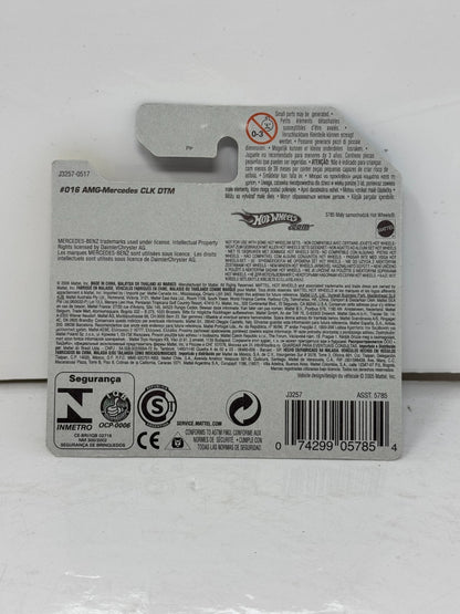 Hot Wheels AMG Mercedes CLK DTM 1:64 Diecast Short Card