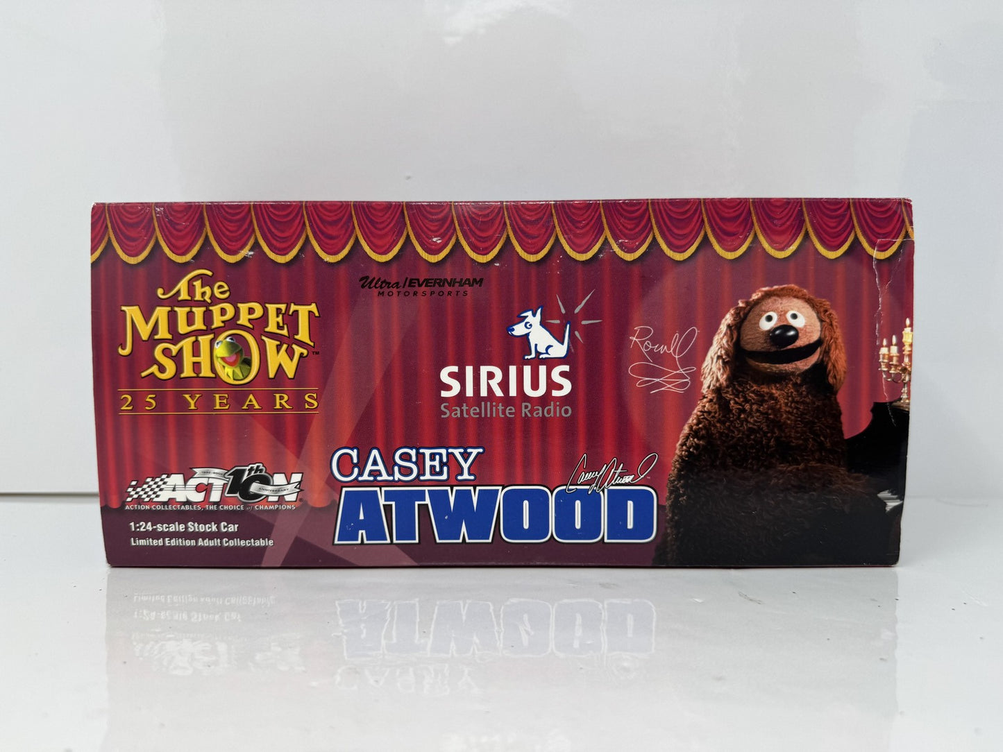 Action Nascar Casey Atwood #7 Sirius Muppets 2002 Dodge Intrepid 1:24 Diecast