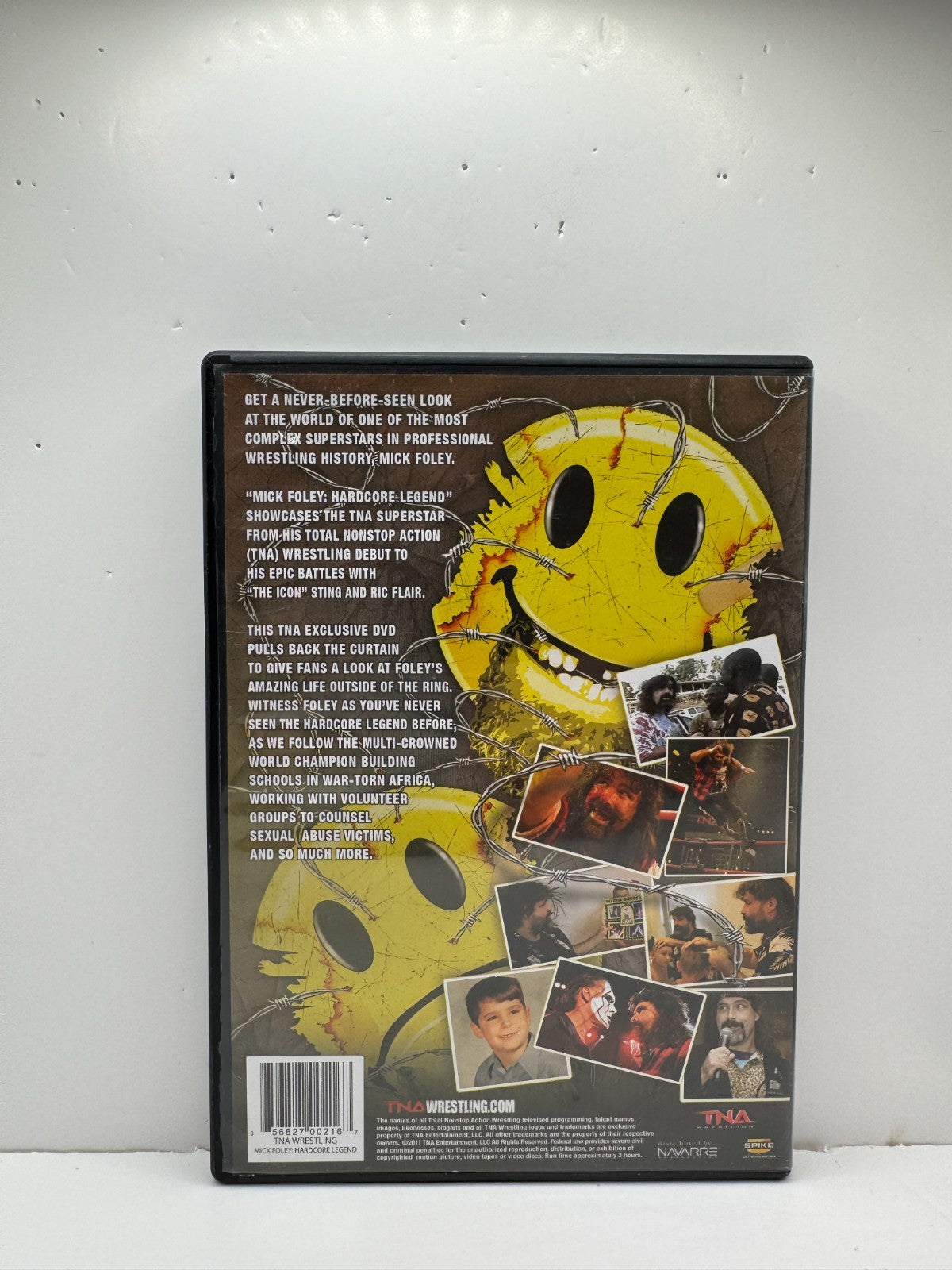 TNA Mick Foley Madman Unmasked (DVD) Mick Foley Wrestling