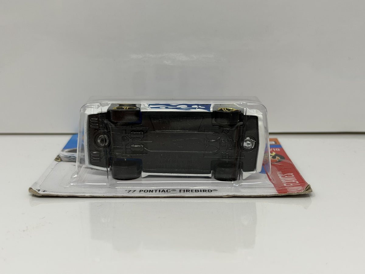 Hot Wheels HW Flames 1977 Pontiac Firebird 1:64 Diecast White Short Card