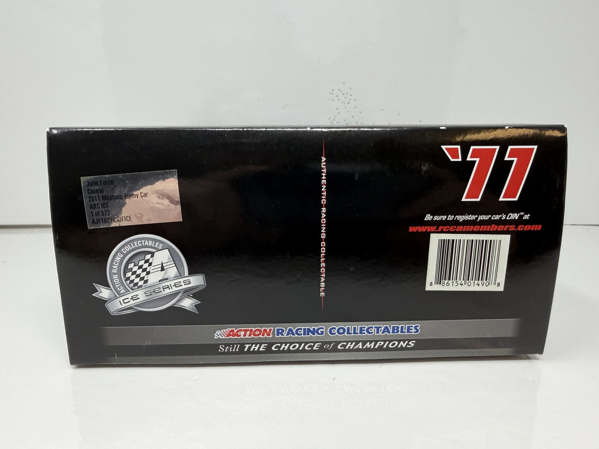 Action NHRA John Force Castrol 2011 Ford Mustang ARC Ice 1:24 Diecast