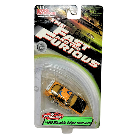 Racing Champions The Fast and the Furious 1995 Mitsubishi Eclipse Street Racer Series 2 1:64 Diecast