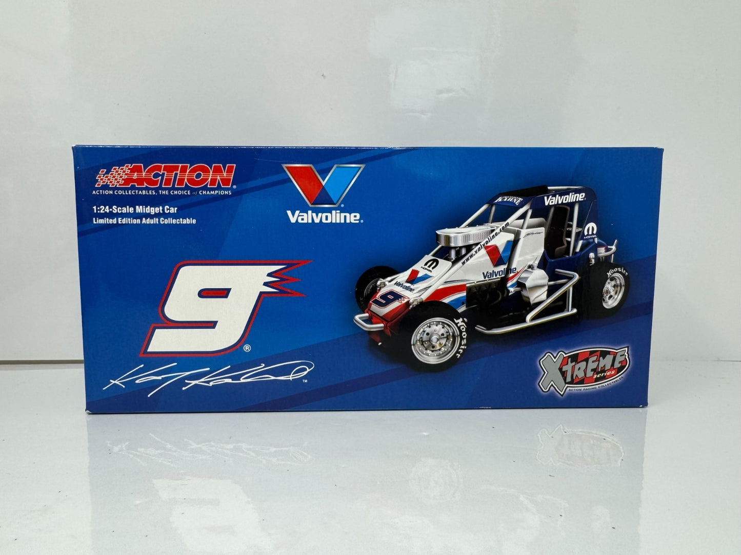 Action NASCAR Kasey Kahne #9 Valvoline Chili Bowl Midget Xtreme 1:24 Diecast