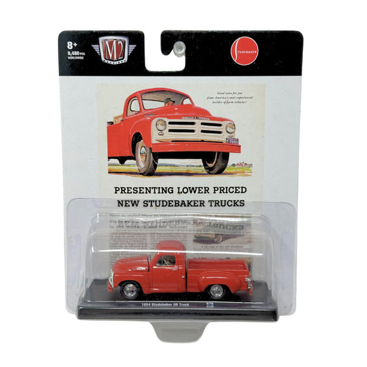 M2 Machines Studebaker 1954 Studebaker 3R Truck 1:64 Diecast