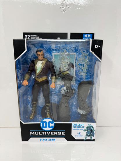 McFarlane DC Multiverse Endless Winter Black Adam Figure w/ Frost King BAF