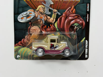 Hot Wheels Masters of the Universe 1929 Ford Pickup 1:64 Diecast Real Riders
