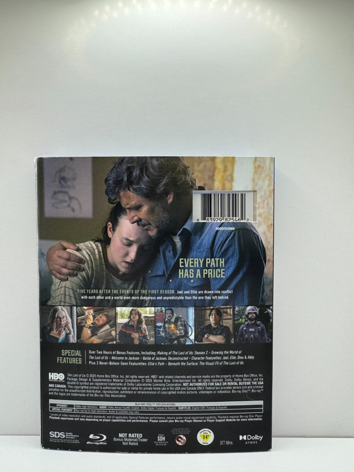 The Last of Us: Season 2 (Blu-ray) TV Series New and Sealed!!! Loose Disc Inside