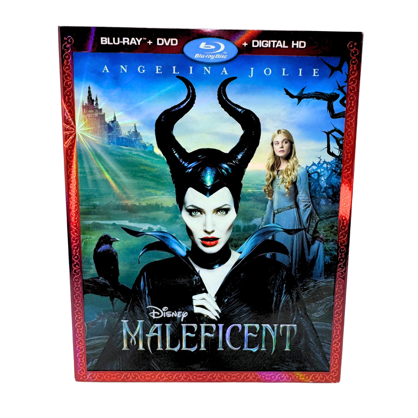 Maleficent (Blu-ray) Disney Angelina Jolie Fantasy Adventure Movie