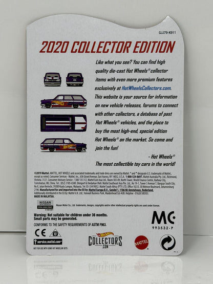 Hot Wheels 2020 Collector Edition 1969 Nissan Skyline Van 1:64 Diecast