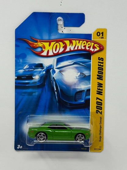 Hot Wheels New Models Dodge Challenger Concept 1:64 Diecast Green