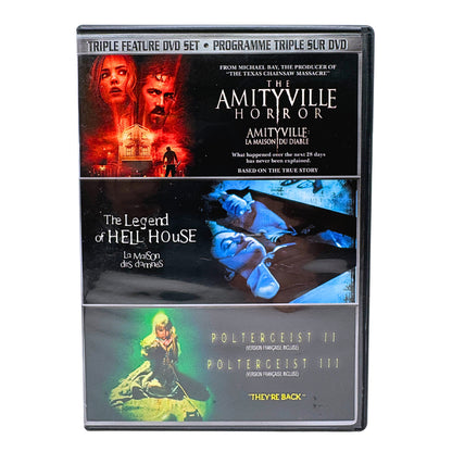 Amityville Horror / Hell House / Poltergeist II III (DVD) Horror Collection