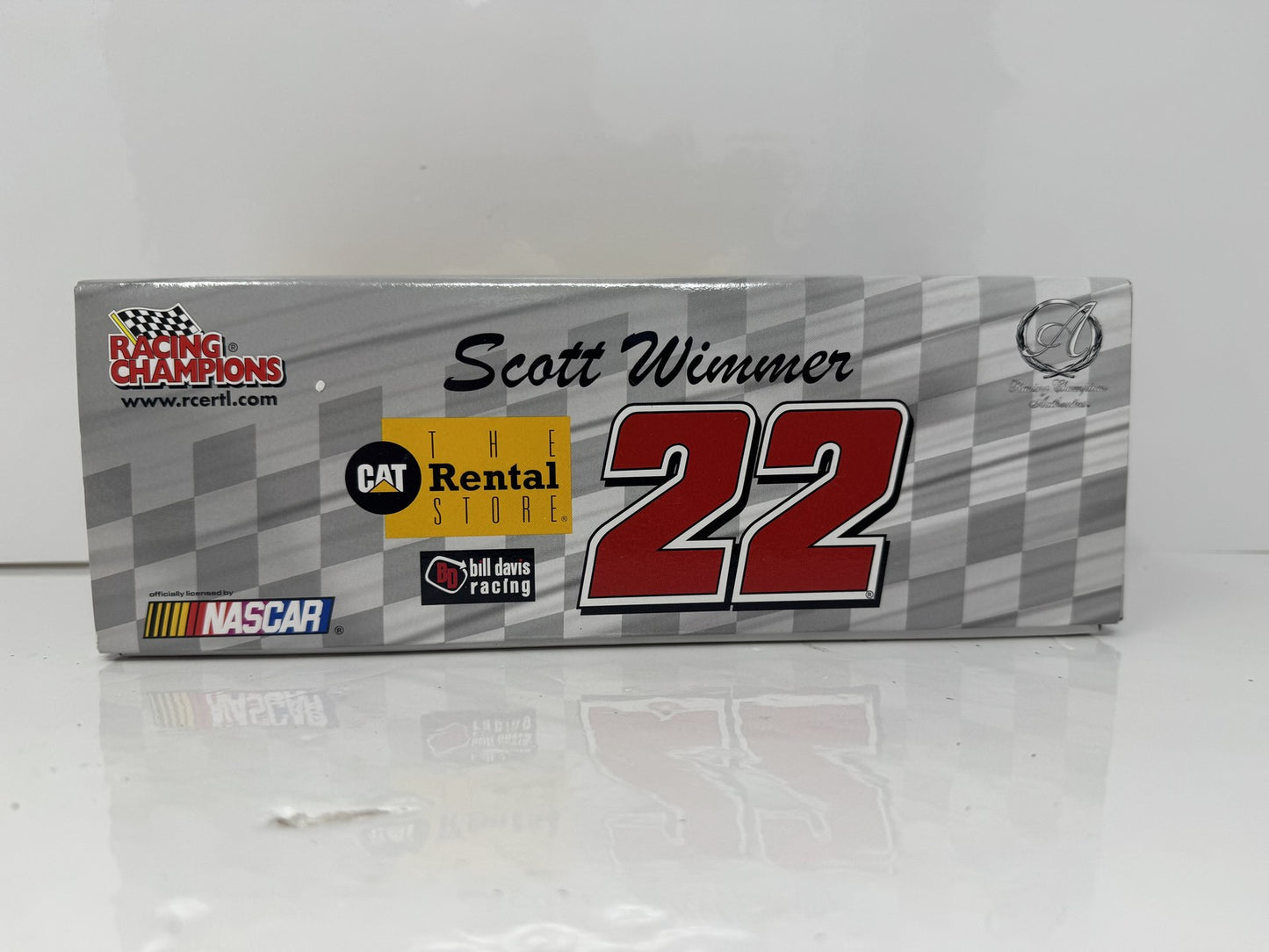 Racing Champions Nascar Scott Wimmer #22 The Cat Rental Store 1:24 Diecast