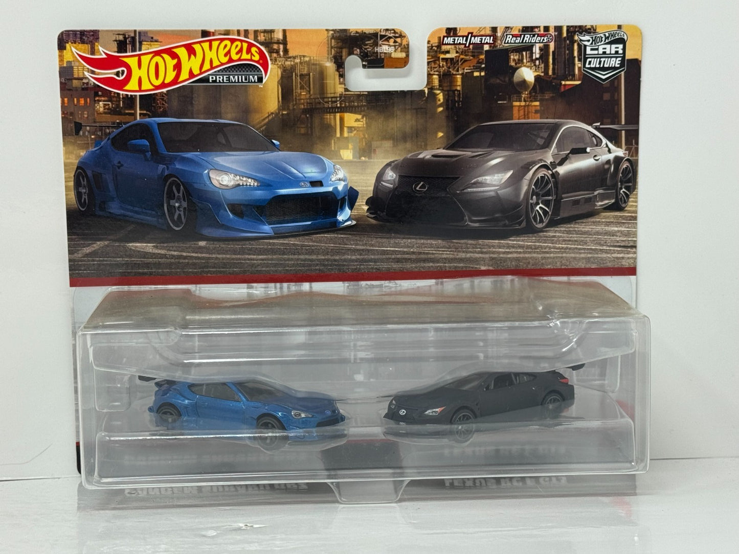 Hot Wheels Premium Car Culture Pandem Subaru BRZ & Lexus GT3 2-Pack 1:64 Diecast