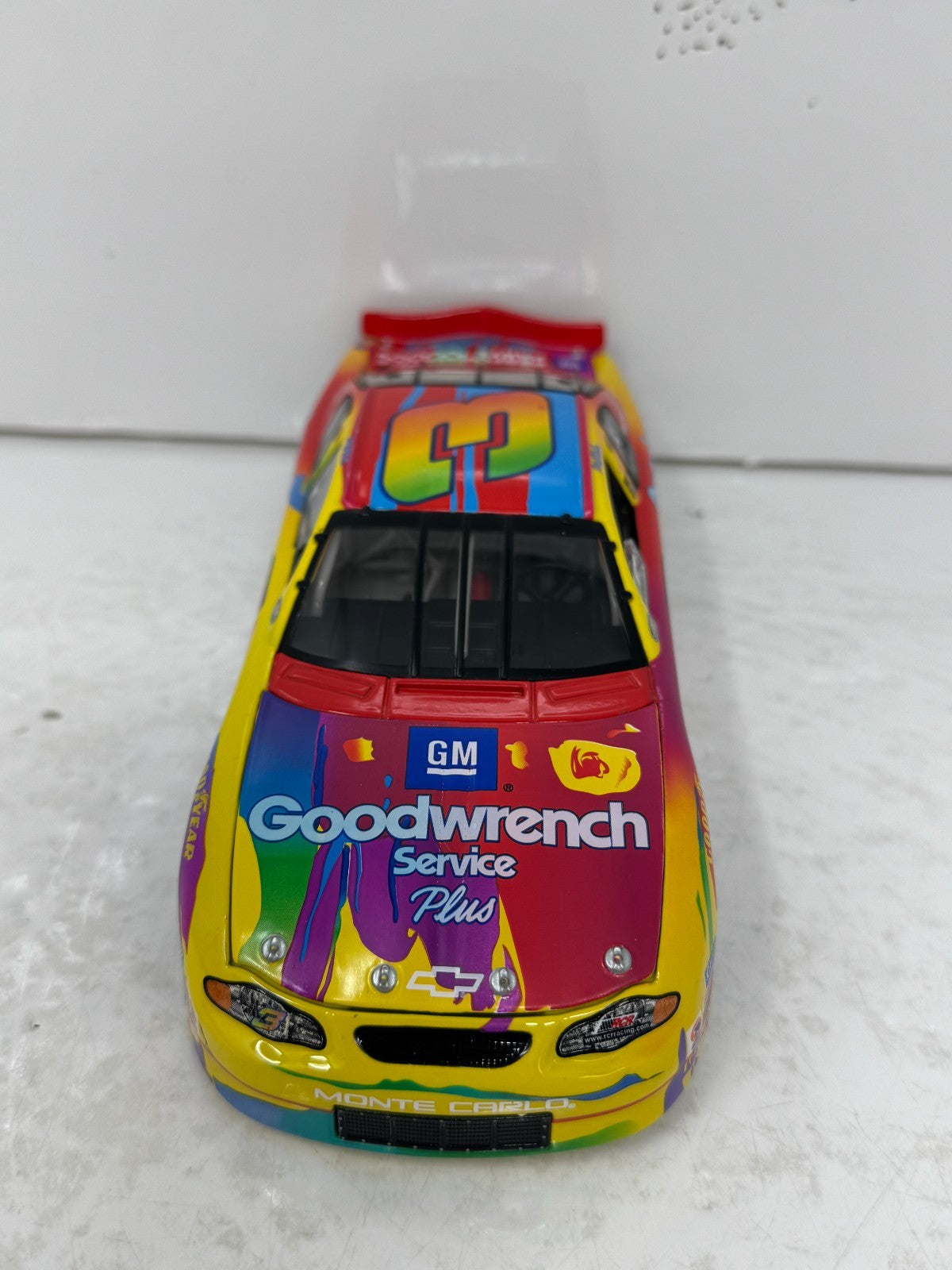 Action Nascar #3 Dale Earnhardt GM Goodwrench Peter Max Monte Carlo 1:24 Diecast