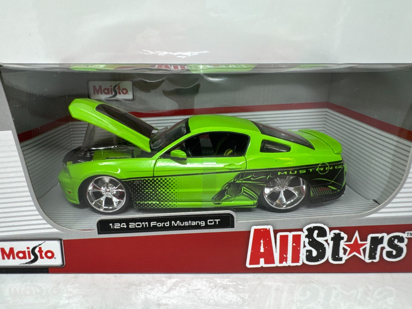 Maisto All Stars 2011 Ford Mustang GT 1:24 Diecast