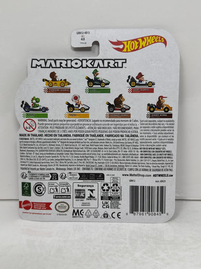 Hot Wheels Mario Kart Baby Mario B-Dasher 1:64 Diecast