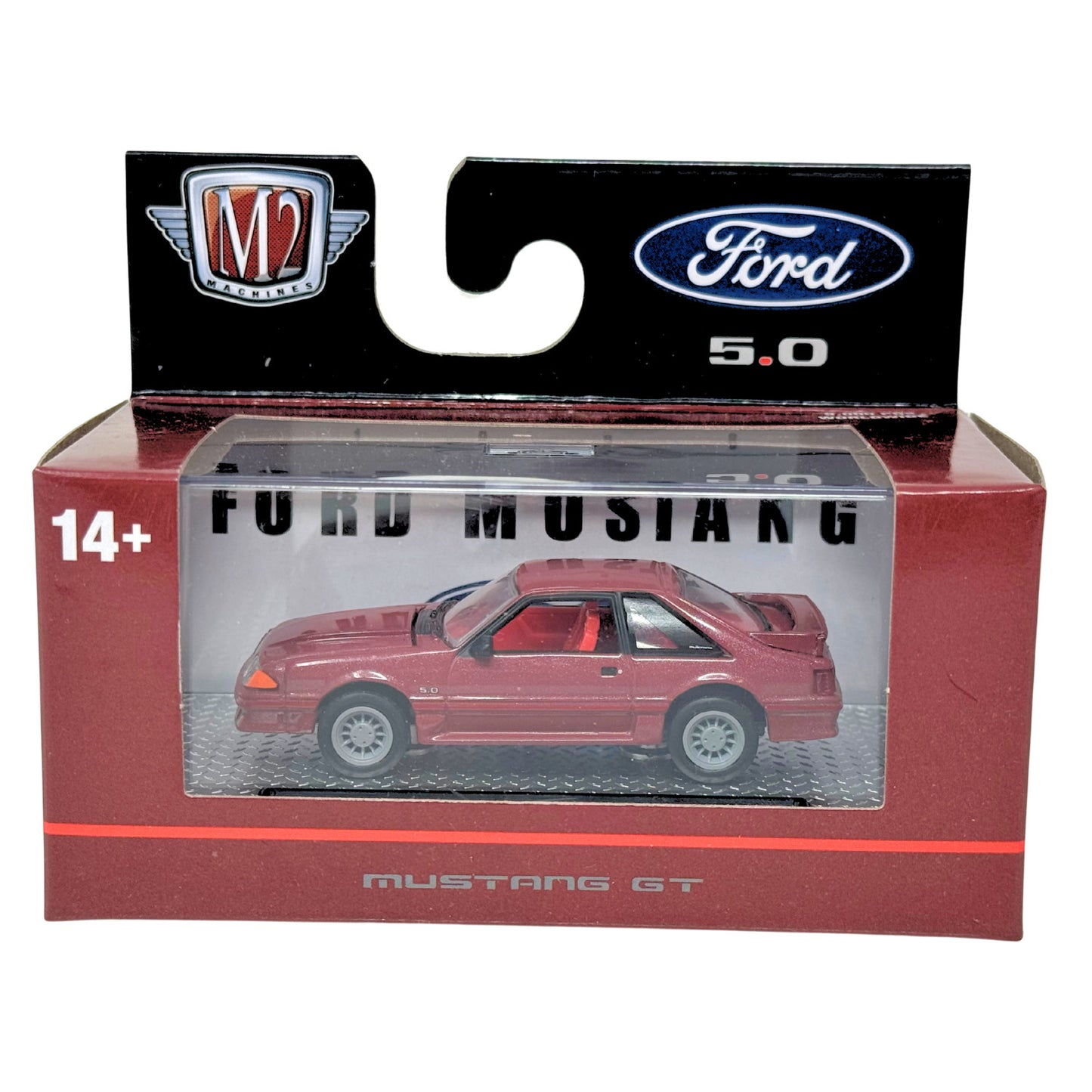 M2 Machines 1988 Ford Mustang GT 5.0 1:64 Diecast