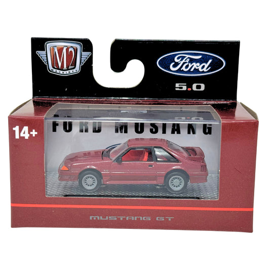 M2 Machines 1988 Ford Mustang GT 5.0 1:64 Diecast