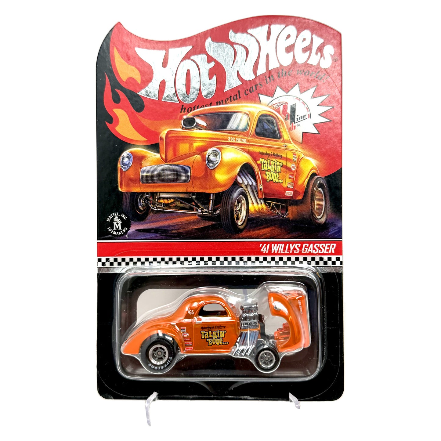 Hot Wheels RLC Red Line Club 1941 Willys Gasser 1:64 Diecast 2766/10000