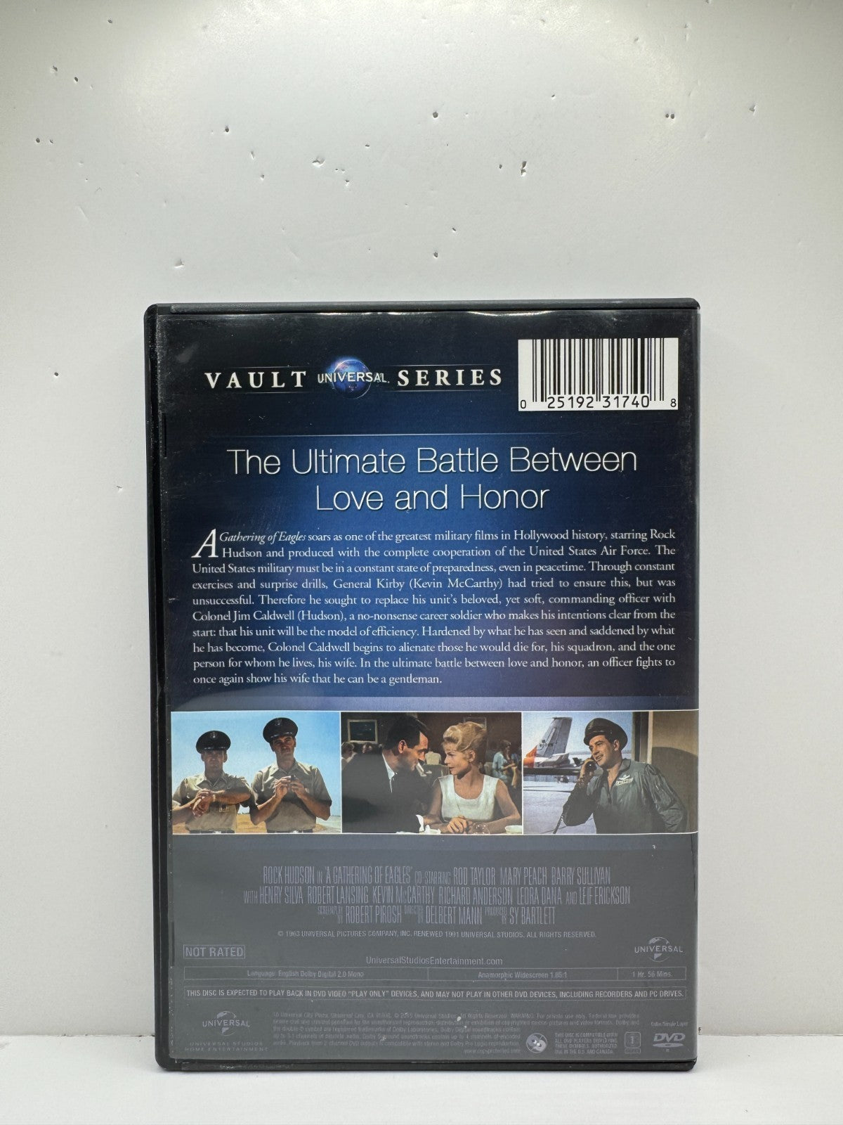 A Gathering of Eagles (DVD) Rock Hudson War