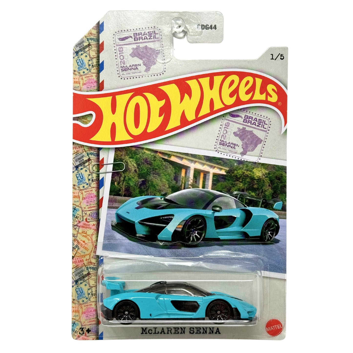 Hot Wheels World Class Racers McLaren Senna 1:64 Diecast