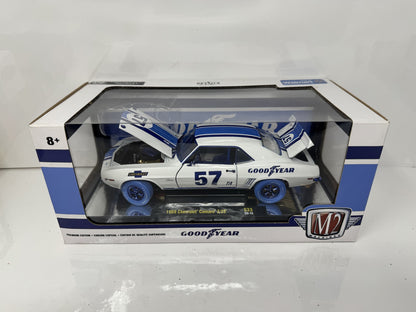 M2 Machines Goodyear 1969 Chevrolet Camaro Z28 CHASE 1:24 Diecast