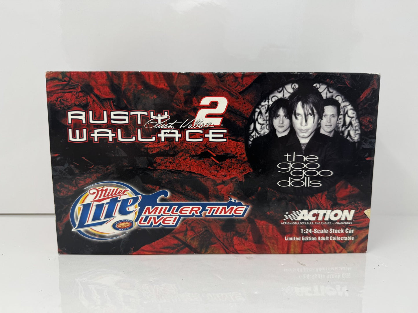Action Nascar Rusty Wallace #2 Miller Lite Goo Goo Dolls Intrepid 1:24 Diecast