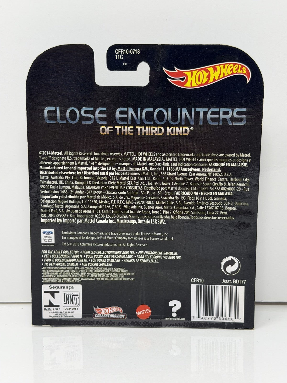 Hot Wheels Retro Entertainment Close Encounters Ford F-250 1:64 Diecast Yellow