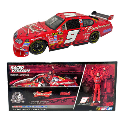 Action NASCAR #9 Kasey Kahne Budweiser Coke 600 Race Win 2008 1:24 Diecast
