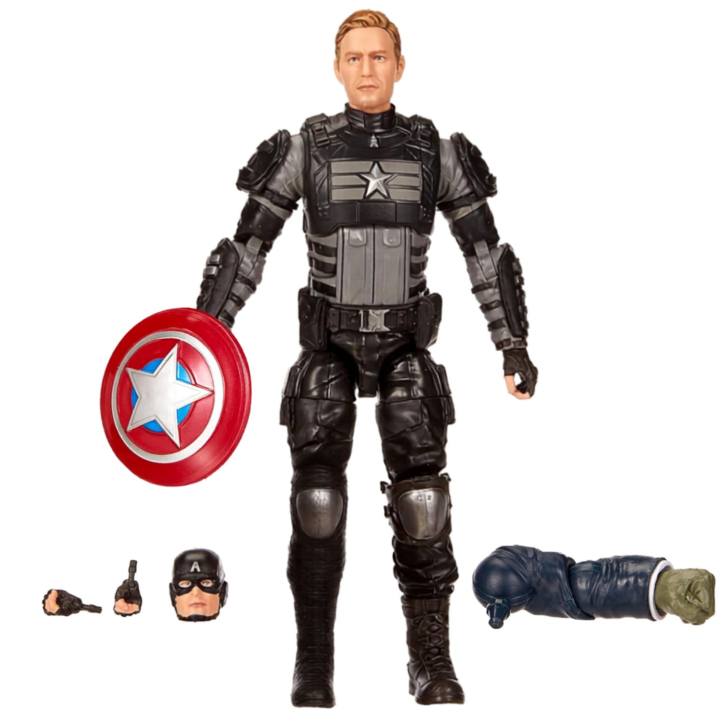 Marvel Legends Captain America Stealth Suit Action Figure w/ Joe Fixit BAF Piece