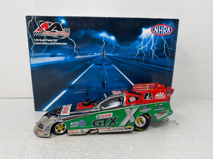 Motorsports Authentics NHRA #3 John Force Mustang Funny Car Chrome 1:24 Diecast