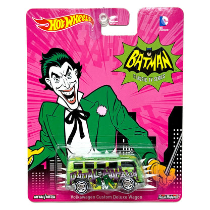 Hot Wheels Batman Classic TV Volkswagen Custom Deluxe Wagon 1:64 Real Riders