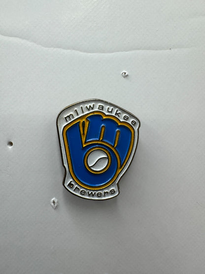 Milwaukee Brewers Logo MLB Baseball Lapel Pin