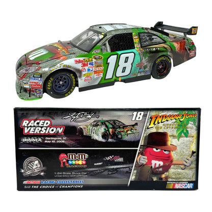 Action NASCAR #18 Kyle Busch M&M's Indiana Jones Darlington Win 1:24 Diecast