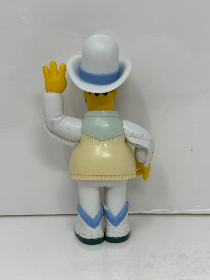 Simpsons World of Springfield Lurleen Lumpkin's Trailer Set Playmates Diorama