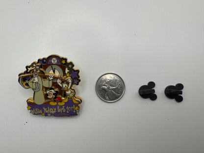 WDW Disney Goofy, Mickey & Donald New Years Eve 2002 Trading Pin DC1S5 LE 7500