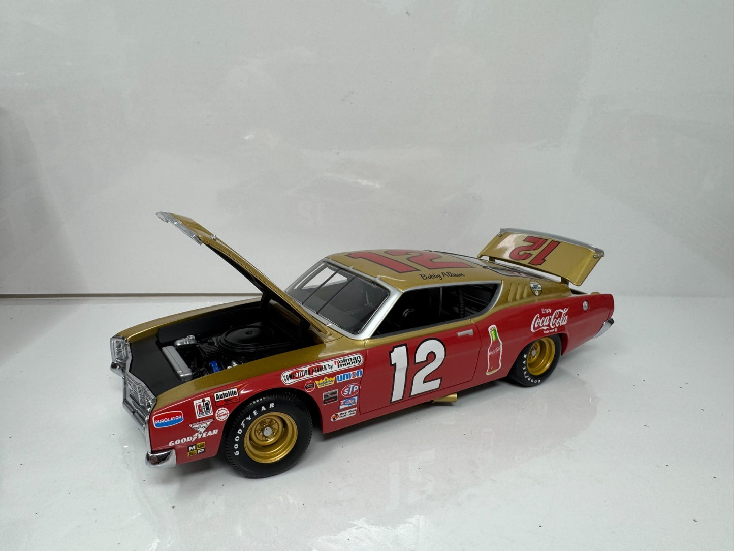 University of Racing Bobby Allison #12 Coca-Cola Mercury Cyclone 1:24 Diecast
