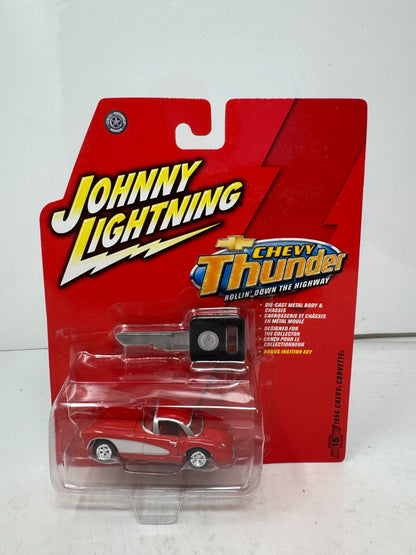 Johnny Lightning Chevy Thunder 1956 Chevy Corvette 1:64 Diecast