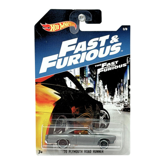Hot Wheels Fast & Furious 1970 Plymouth Road Runner 1:64 Diecast
