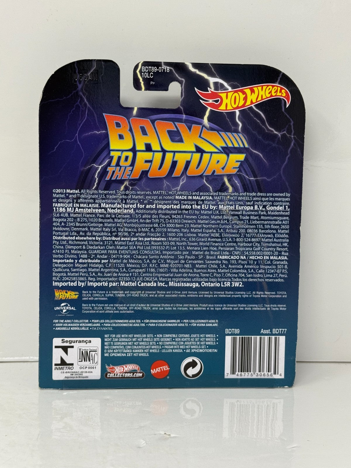 Hot Wheels Retro Entertainment Back To Future 1987 Toyota Pickup 1:64 Diecast