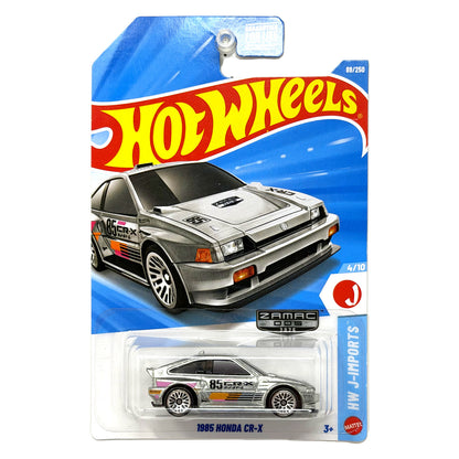 Hot Wheels ZAMAC HW J-Imports 1985 Honda CR-X 1:64 Diecast