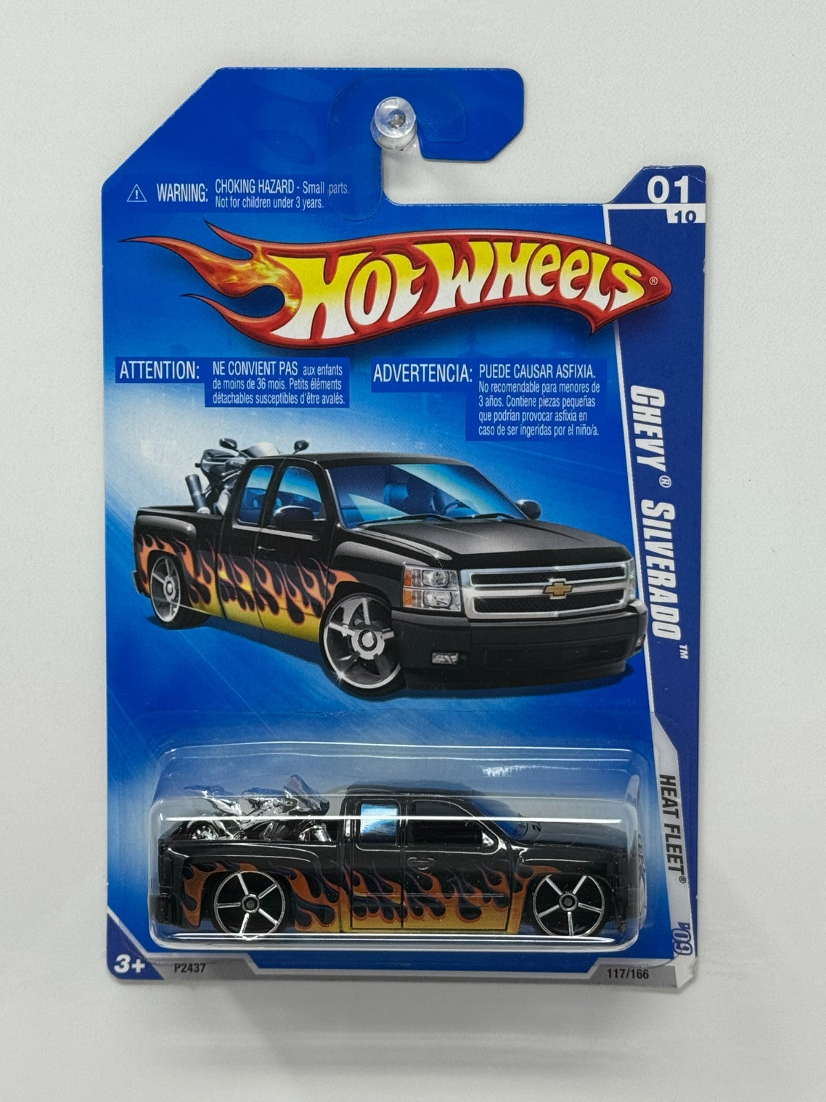 Hot Wheels Heat Fleet Chevy Silverado 1:64 Diecast