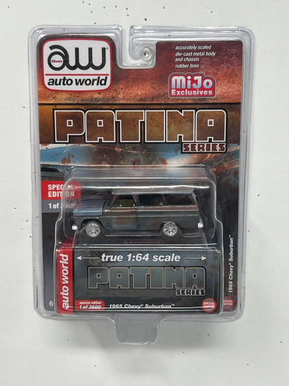 Auto World Patina 1965 Chevy Suburban 1:64 Diecast