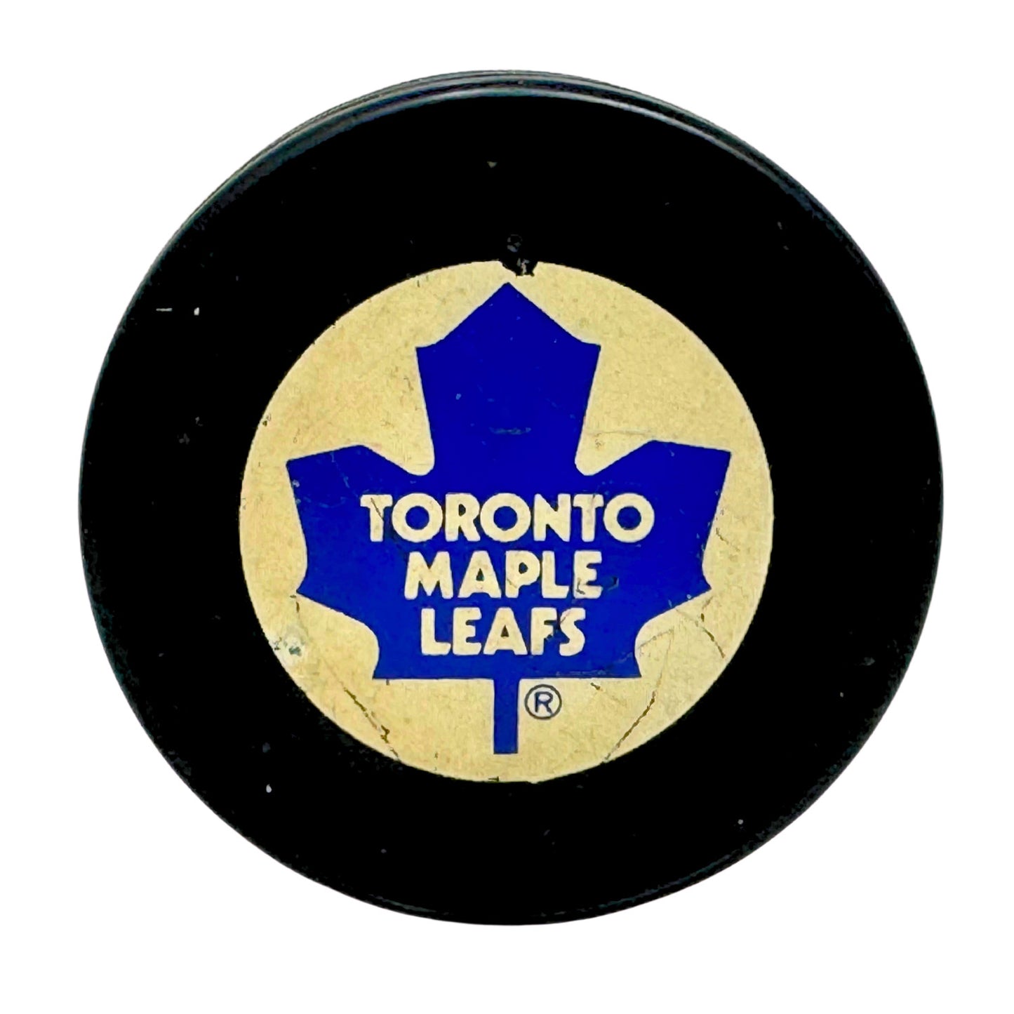 Vintage Toronto Maple Leafs Official NHL Hockey Puck