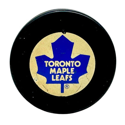 Vintage Toronto Maple Leafs Official NHL Hockey Puck