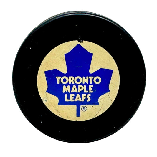Vintage Toronto Maple Leafs Official NHL Hockey Puck